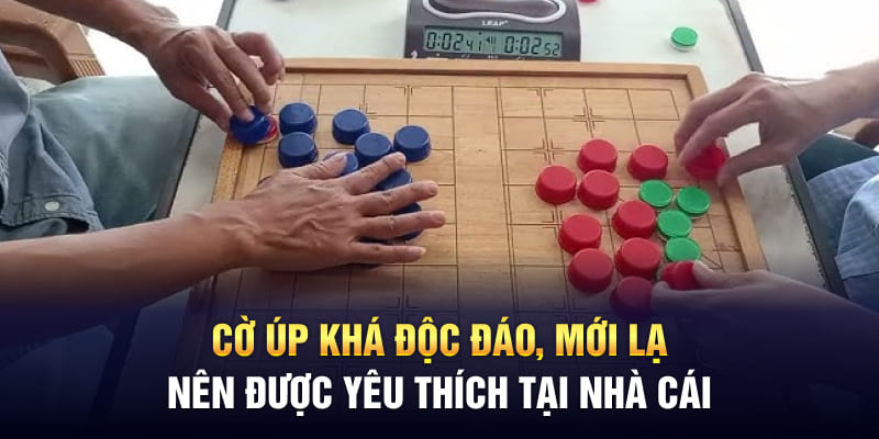 Cờ úp khá độc đáo, mới lạ nên được yêu thích tại nhà cái